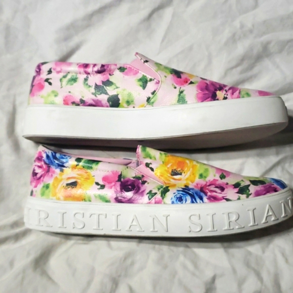 Like New Size 10 Christian Siriano Slip Ons